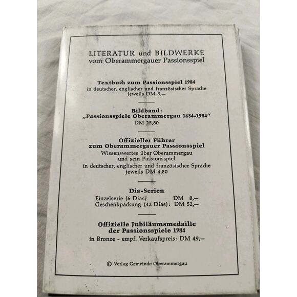 Vintage 1984 Passion Play Oberammergau Postcards – 2 Complete Sets Serie I & II - Picture 2 of 6